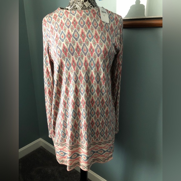 J. Jill NWT luxe Supima forward seam tunic Medium Tall stretchy. - Picture 1 of 10